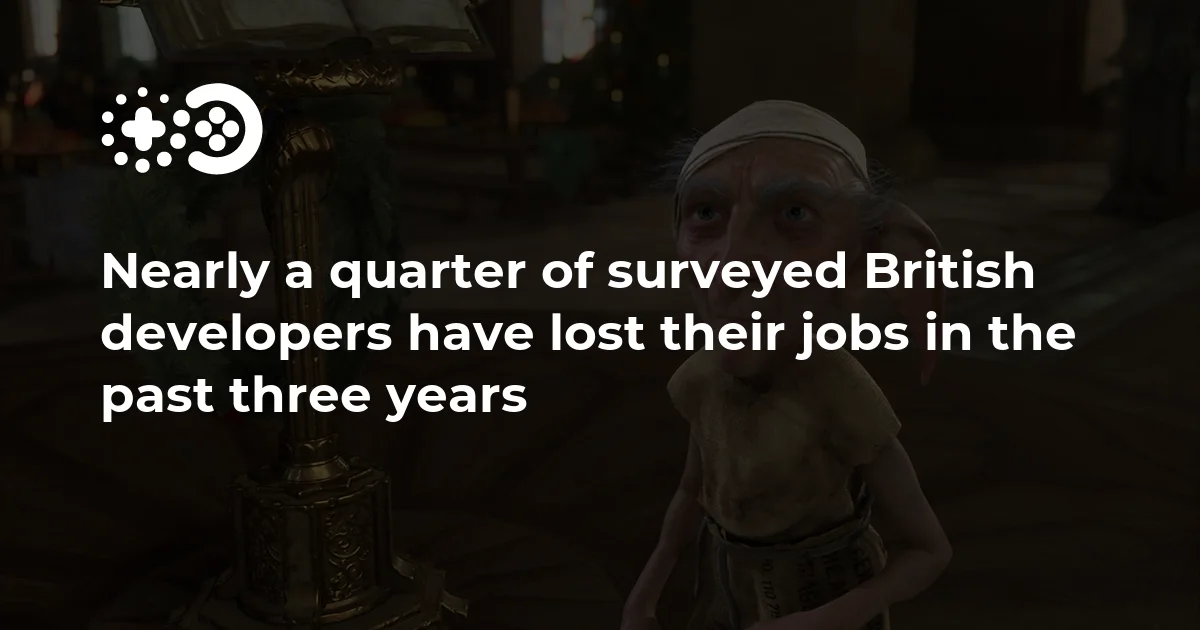 Nearly a quarter of surveyed British developers have lost their jobs in the past