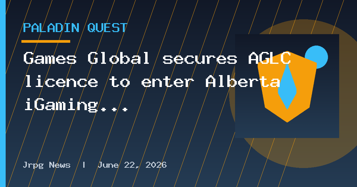 Games Global secures AGLC licence to enter Alberta iGaming market