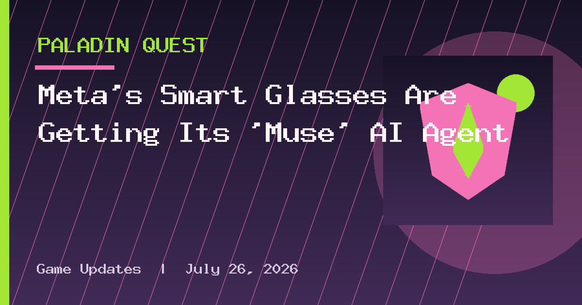 Meta's Smart Glasses Are Getting Its 'Muse' AI Agent
