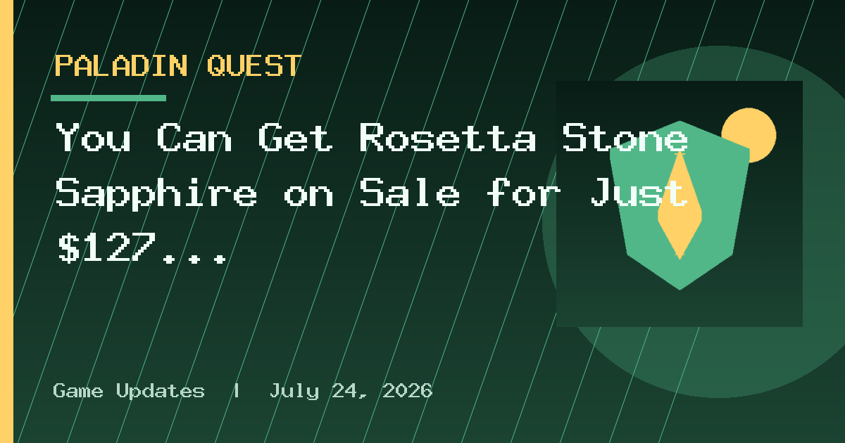 You Can Get Rosetta Stone Sapphire on Sale for Just $127 Right Now